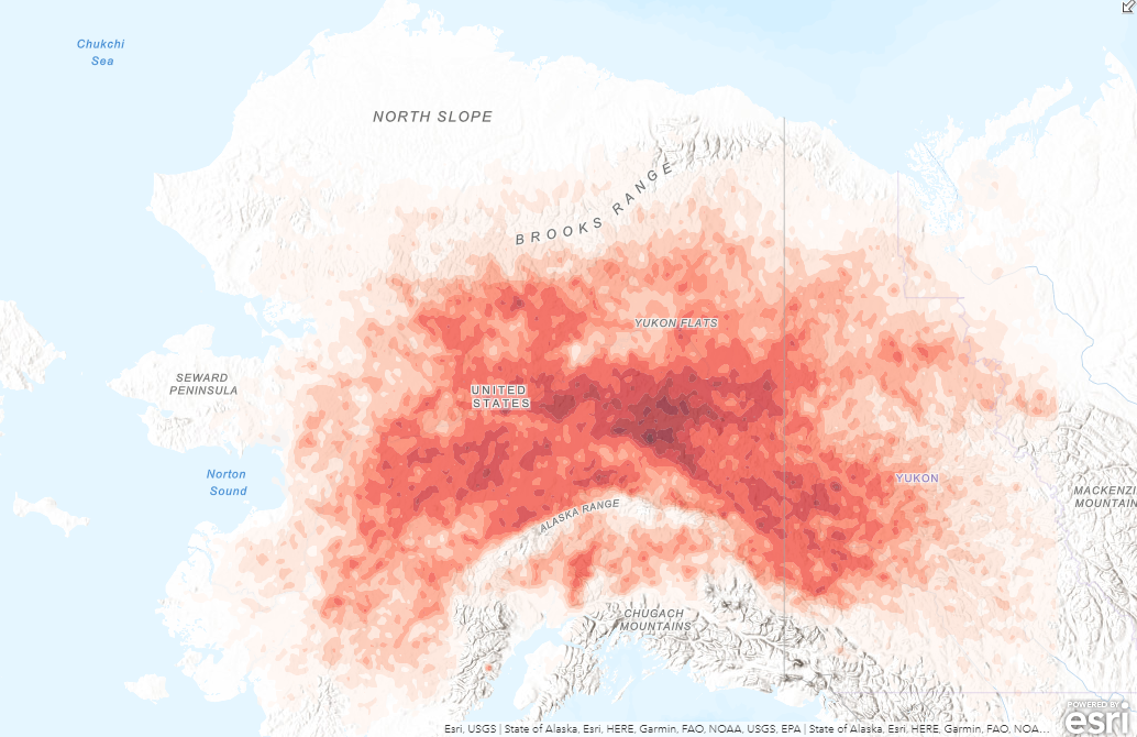 Alaska lightning map notesdiki