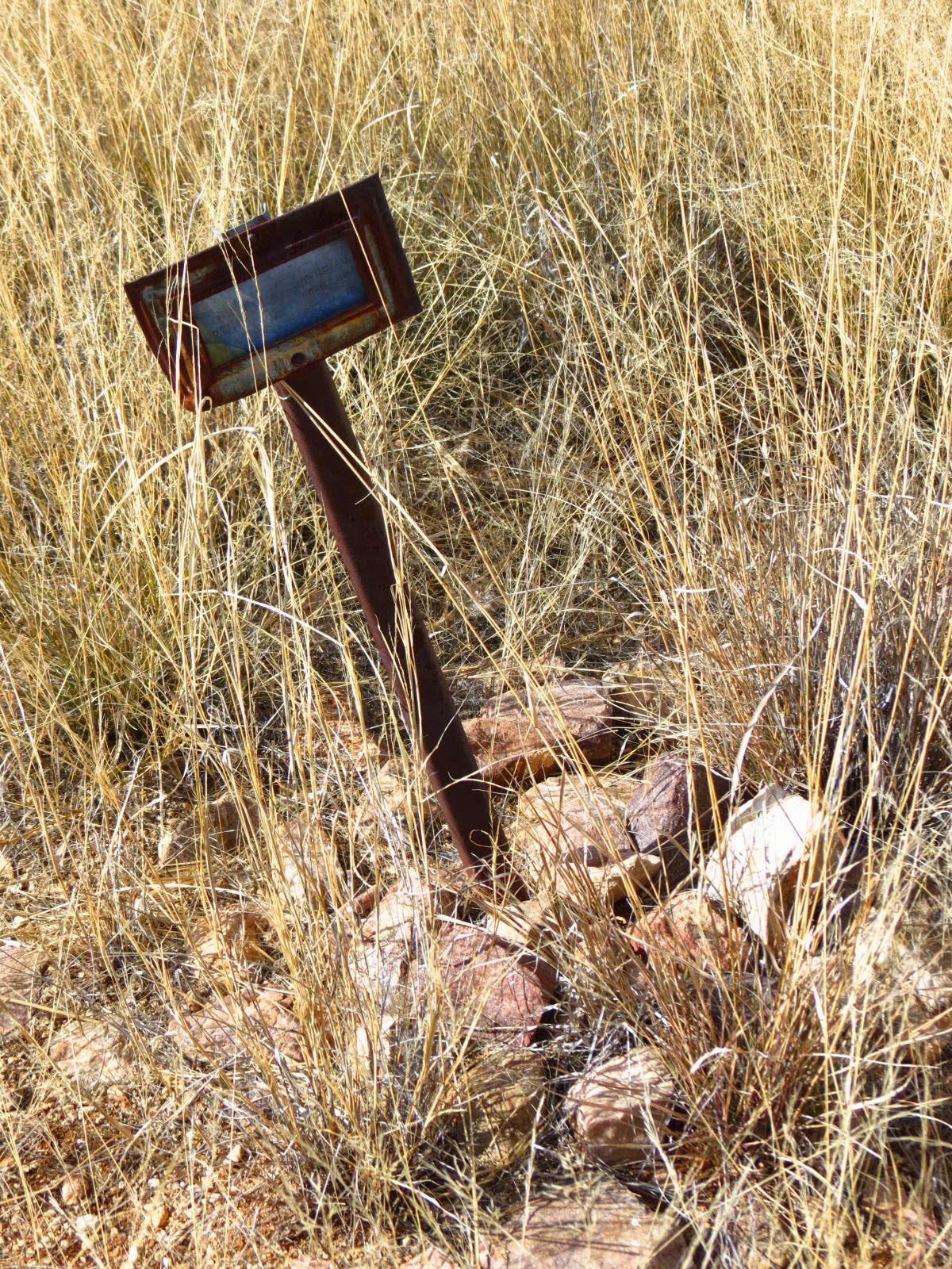 A Shot in the Light Pioneer Cemetery at Dos Cabezas, Arizona