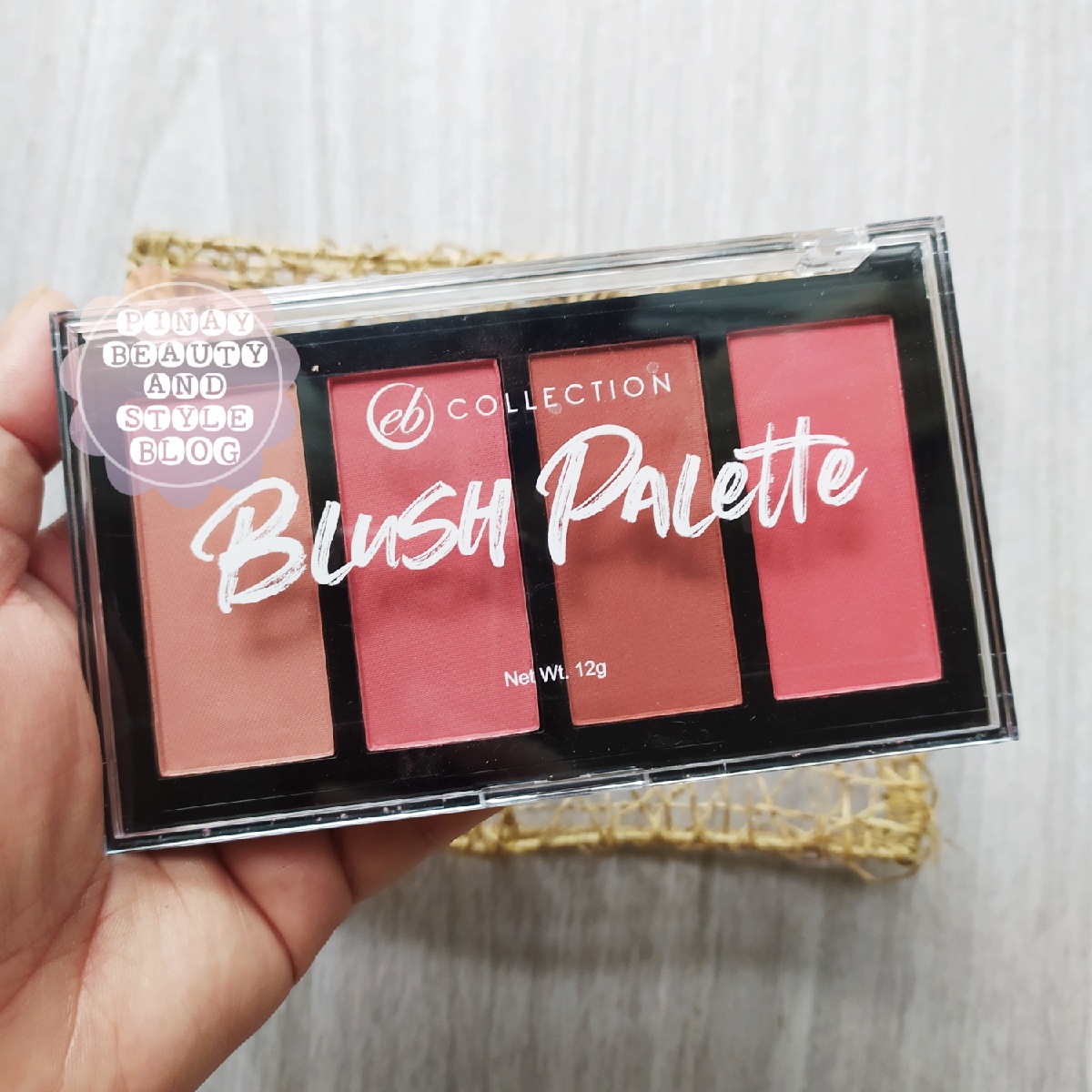REVIEW EB Collection Blush Palette from Ever Bilena Price + Swatches