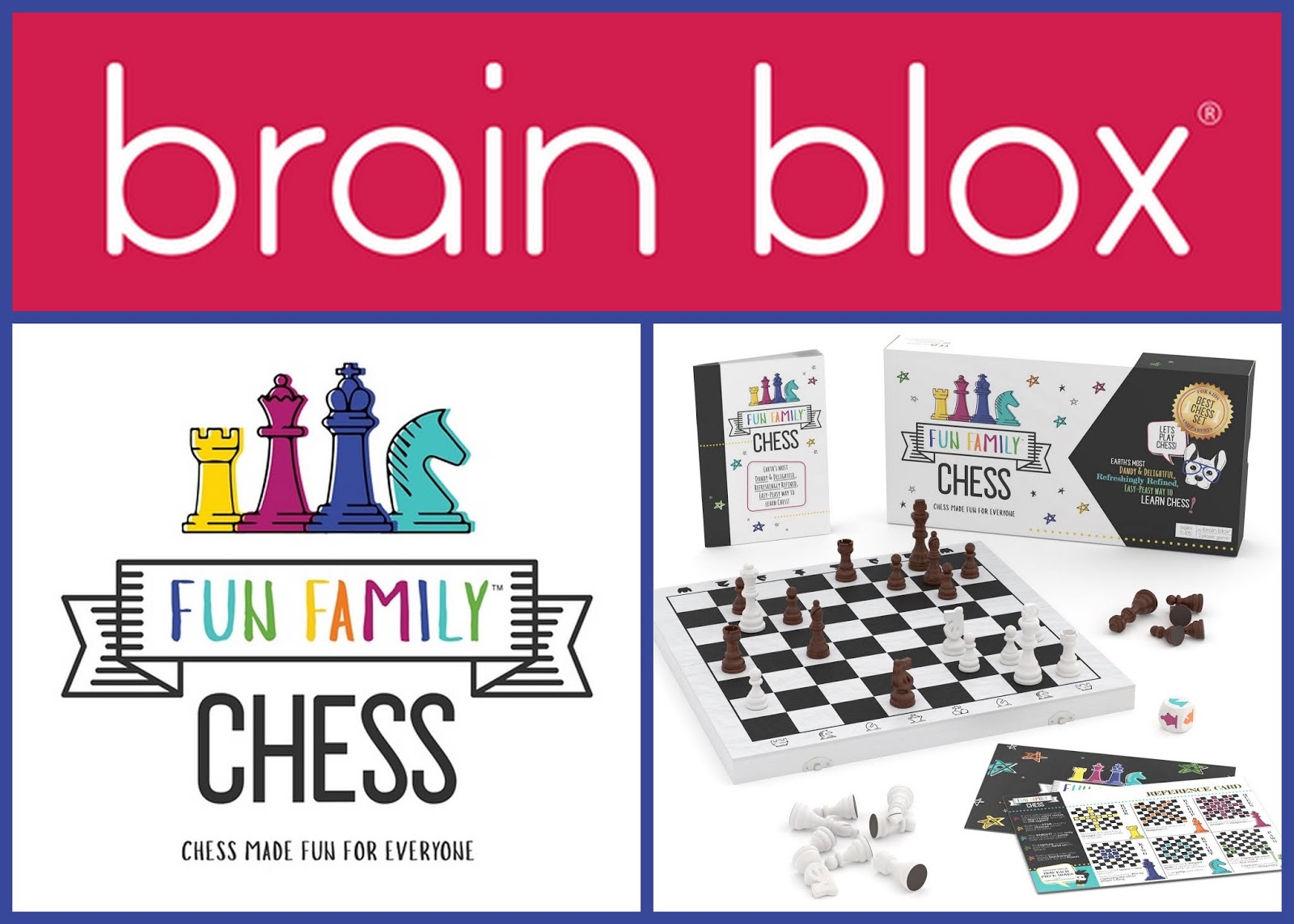 Eccentric Eclectic Woman: Brain Blox Fun Family Chess Review