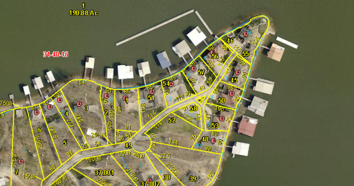 Ozark Dragon Mapping the Lake Camden County GIS Resource Updated