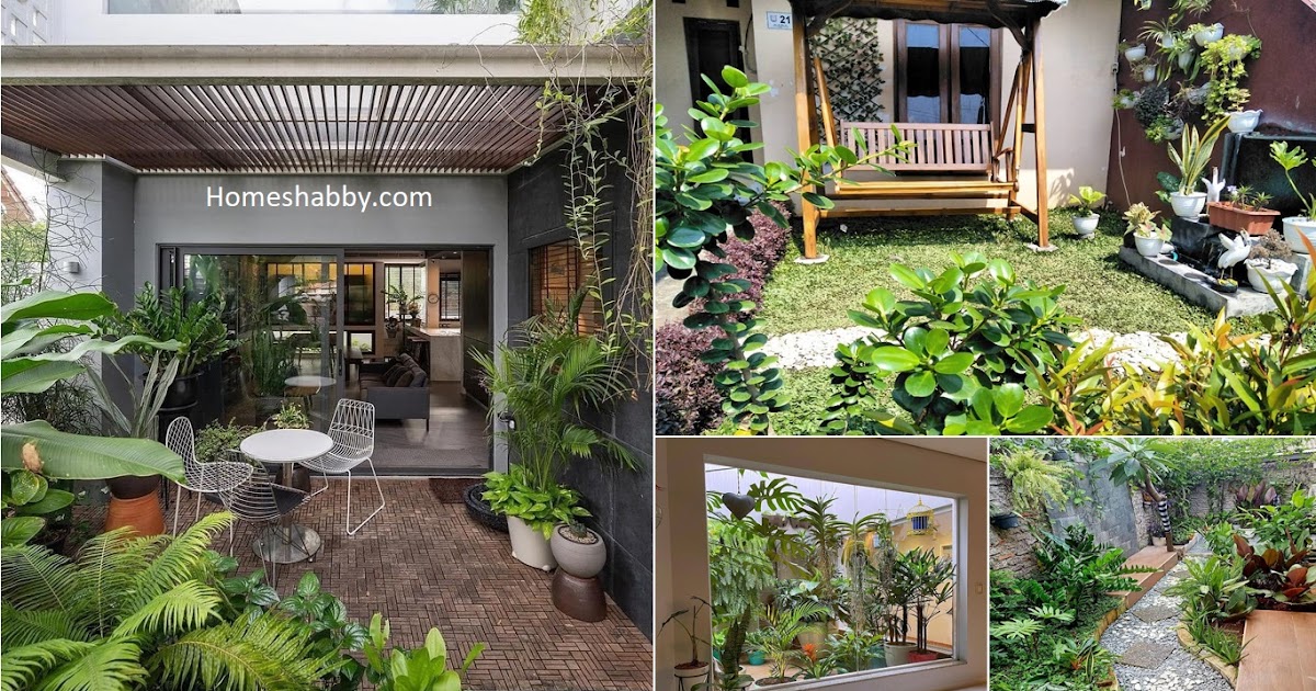 Ide Taman Minimalis Unik dan Modern Tidak Nguras Kantong ~ Homeshabby
