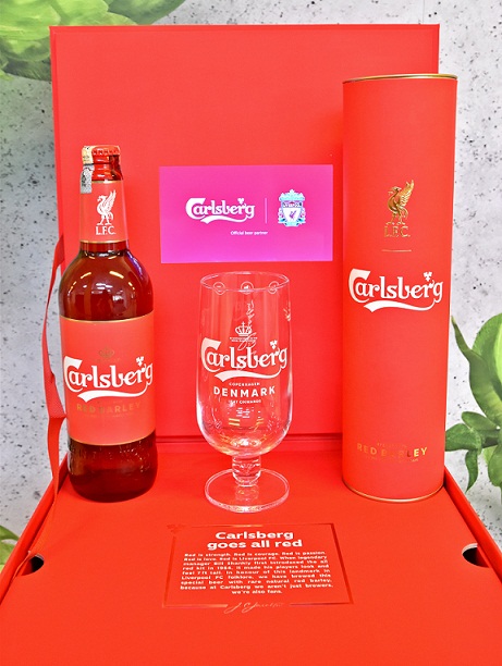 a Limited Edition Carlsberg Red Barley - Mistah Fong