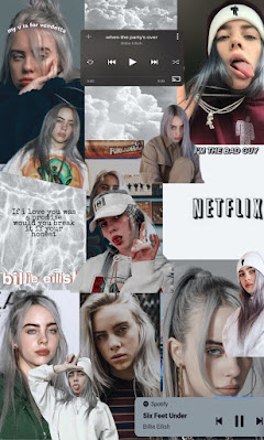 Gambar Wallpaper dan Lockscreen Billie Eilish Aesthetic Keren