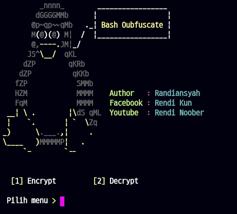 Cara Encrypt dan Decrypt program Bash menggunakan Termux - Randi Noober