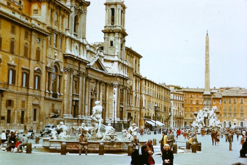 40 Fascinating Photos Capture Street Scenes of Rome in 1954 ~ Vintage ...
