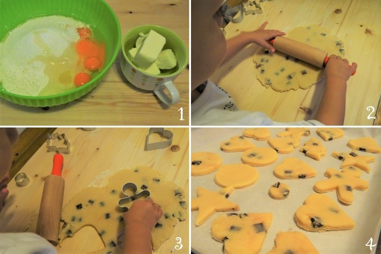 Ricetta biscotti di pastafrolla da fare con i bambini