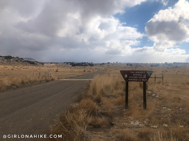 Hike to Paul Bunyan's Woodpile, Utah