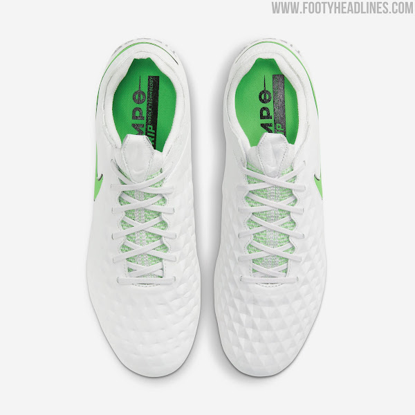 Grey / Green Nike Tiempo Legend 8 2021 'Spectrum Pack' Boots Released - Evokes Memories Of 2015