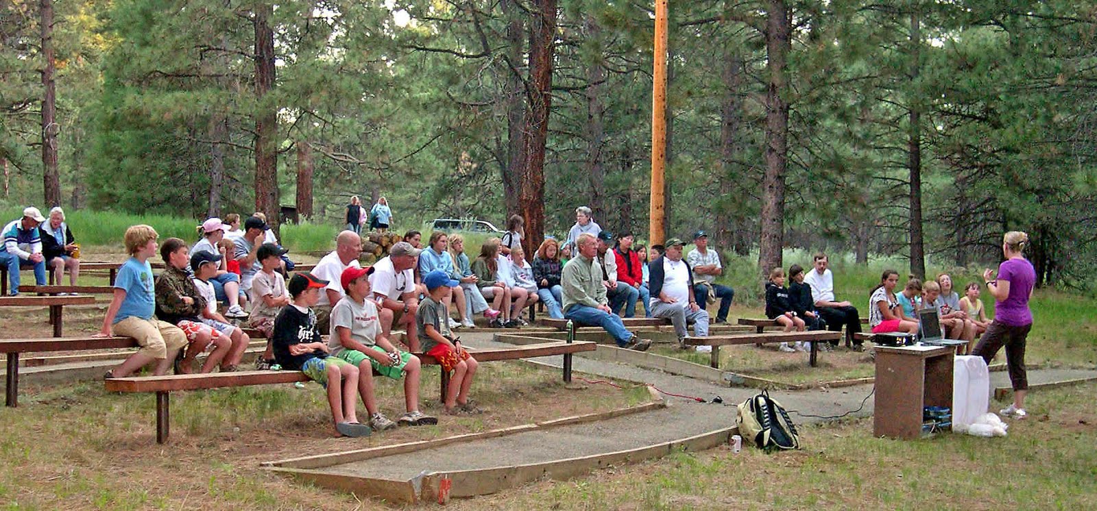 The Erdelyi's are work camping Eagle and West Eagle Campgrounds at