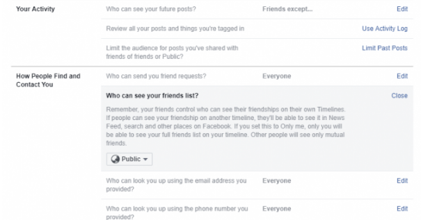 How Do You Make Your Friends Private On Facebook