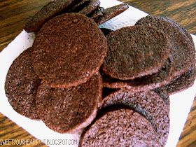Sweet Your Heart Out: Chocolate Wafer Cookies
