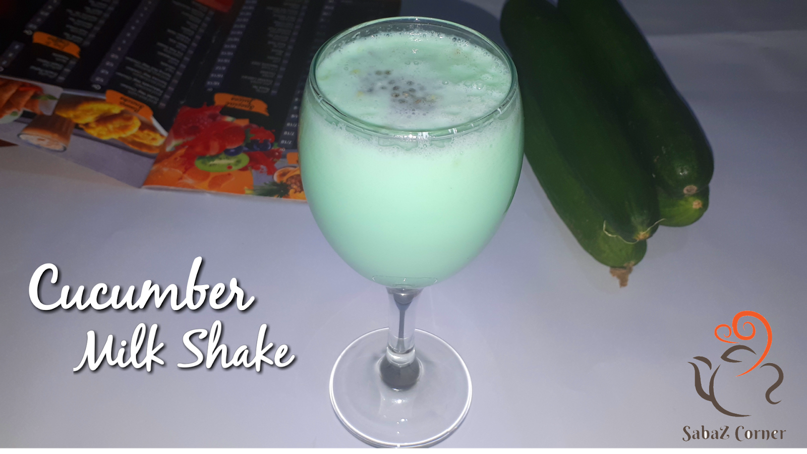 Healthy Cucumber Milk Shake