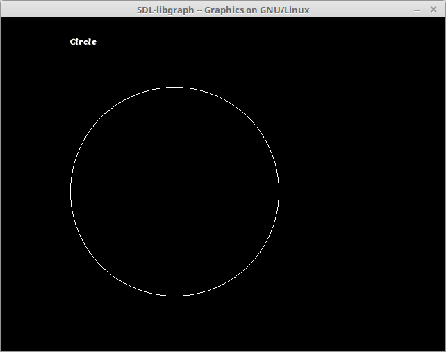 CODINGPLAN C program to draw Circle