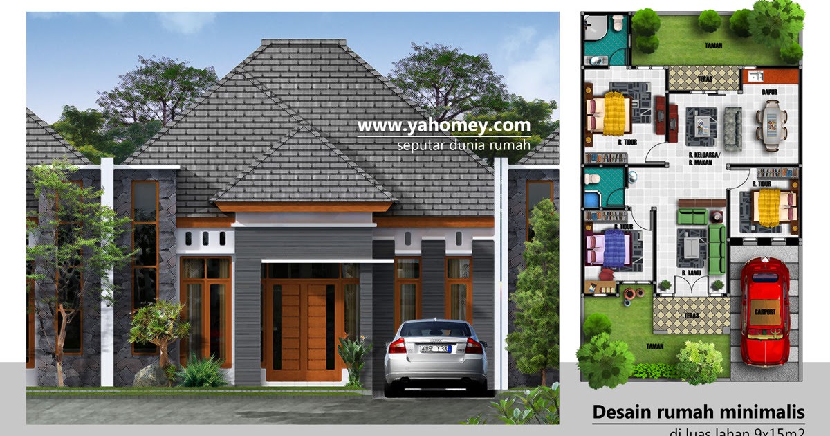Desain Rumah Minimalis Ukuran 6x19, Info Penting!