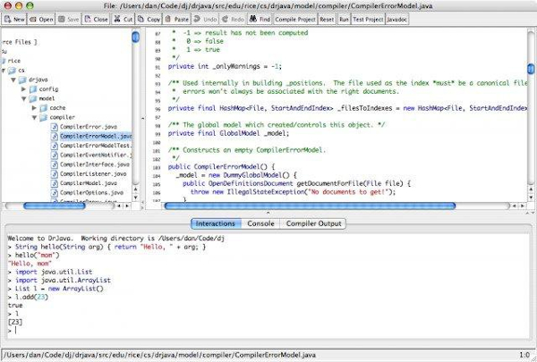 DrJava IDE DrJava_IDE