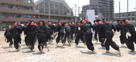 東京都立橘高等学校公式ブログ 体育祭 応援団 黒団団長 副団長のコメント