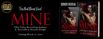 Mine by Natasha Knight & A. Zavarelli Cover Reveal