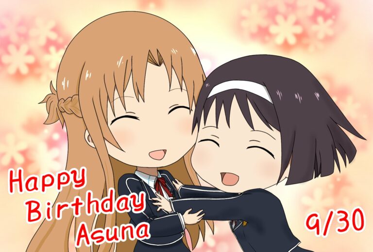 Sword Art Online – así es como celebra el cumpleaños de Asuna
