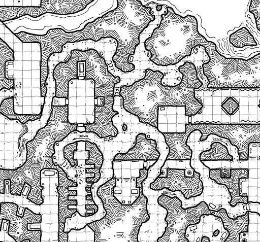 Beyond Fomalhaut: [BLOG] The Anatomy of a Dungeon Map