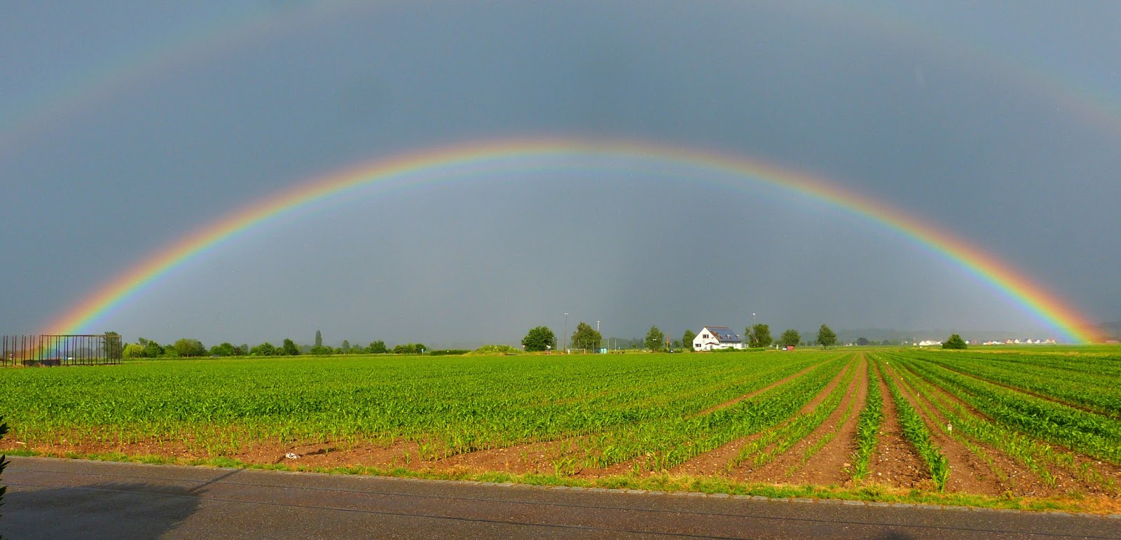 Impressionen meiner Urlaube und Ausflüge: Regenbogen an verschiedenen