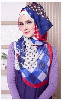 Contoh Desain Hijab Modern Zoya Terbaru
