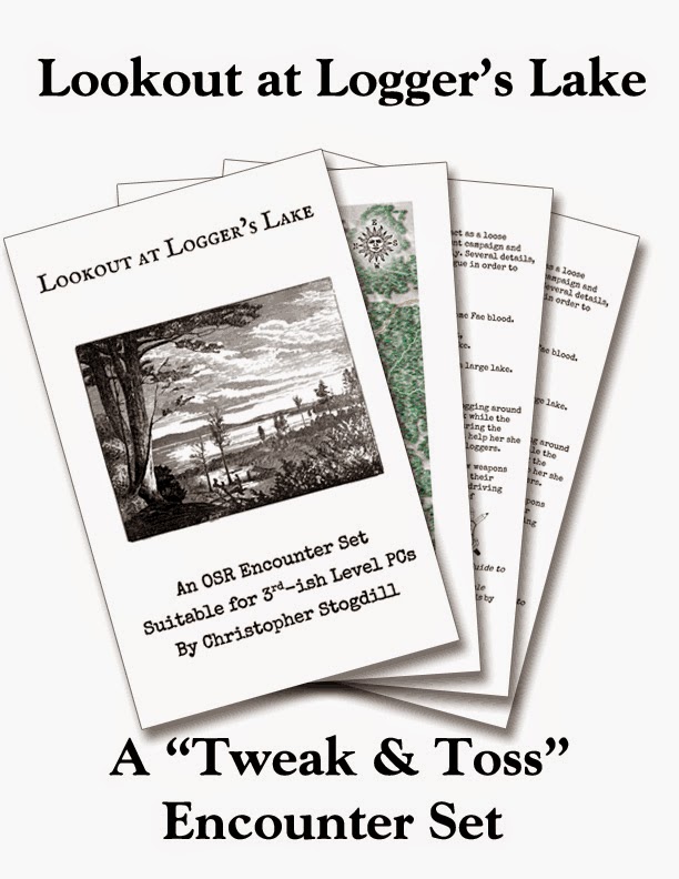 "Tweak & Toss" Ecnounter Set: Lookout at Logger's Lake