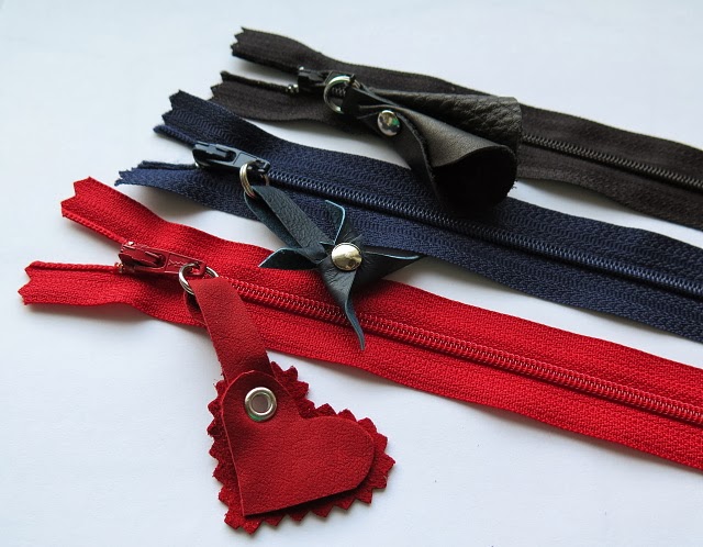she can quilt: Vera's Leather zipper pulls - a 2013 FAL Tutorial