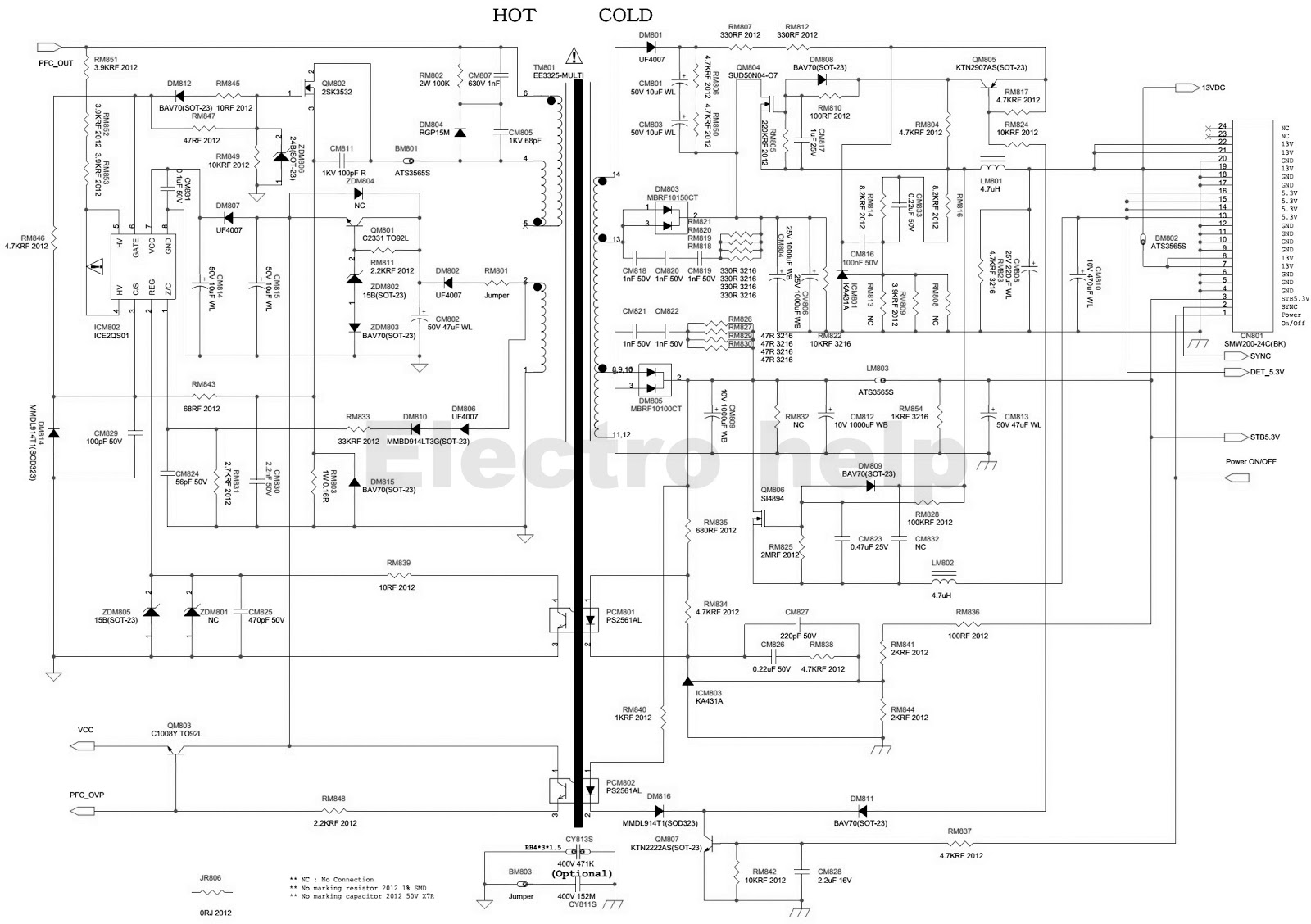 BN44-00197 - SAMSUNG LCD TV POWER SUPPLY CIRCUIT DIAGRAM - Tips And