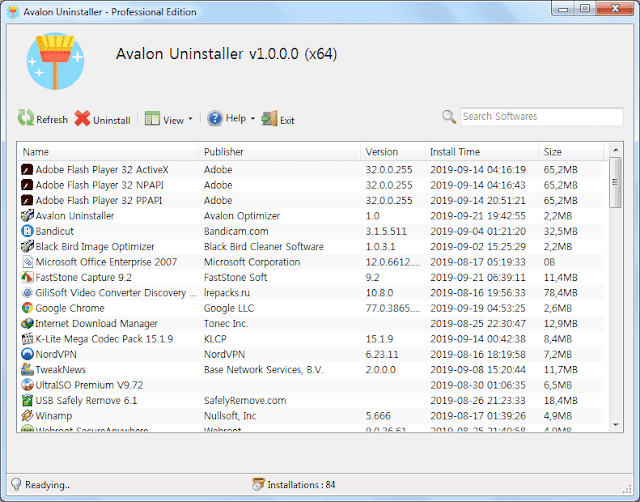 Screenshot Avalon Uninstaller Pro 1.0.0.0 Full Version Screenshot Avalon Uninstaller Pro 1.0.0.0 Full Version
