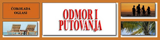 * ODMOR I PUTOVANJA - ČOKOLADA OGLASI