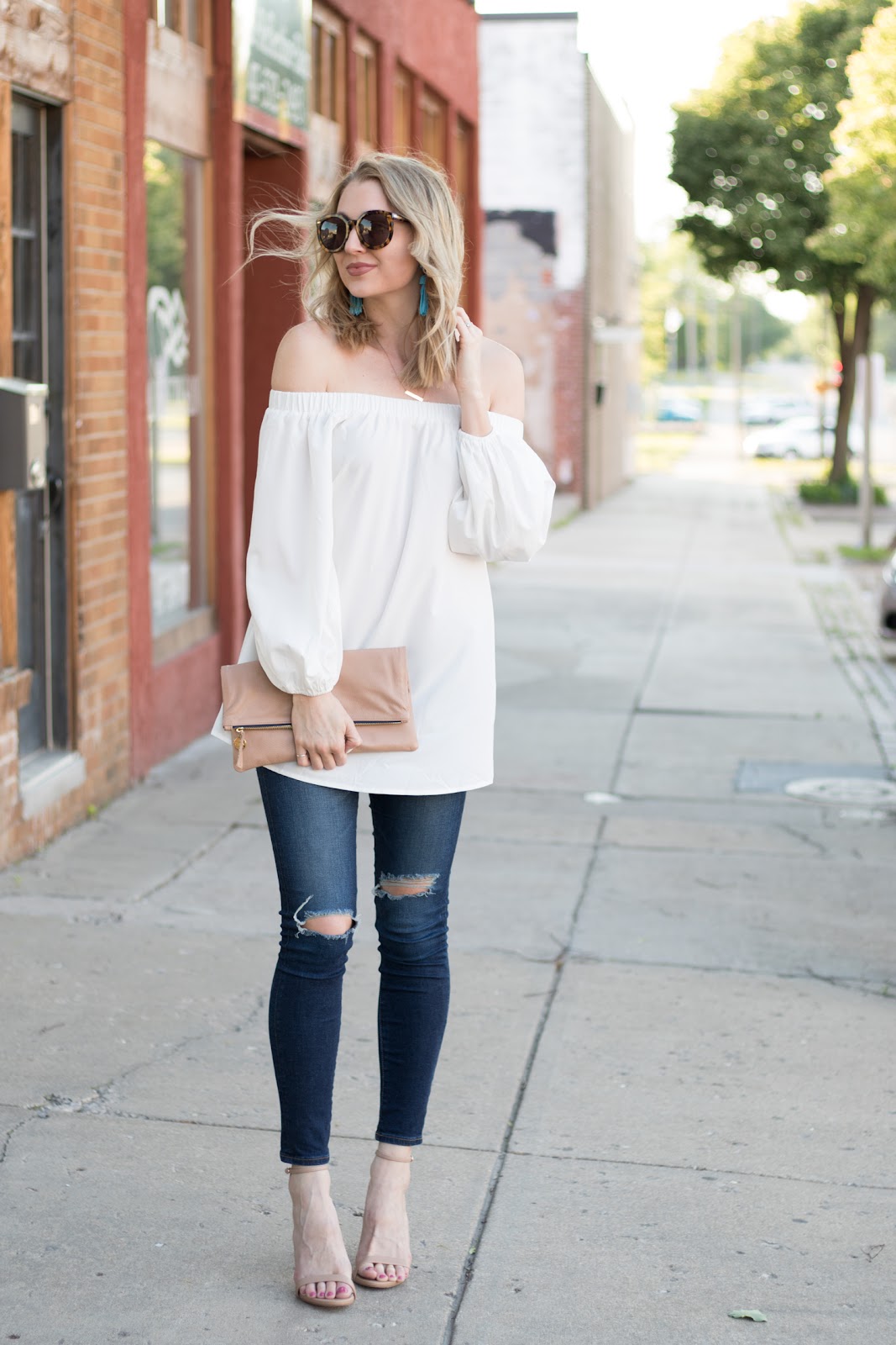 Love Lenore Off the Shoulder Tops