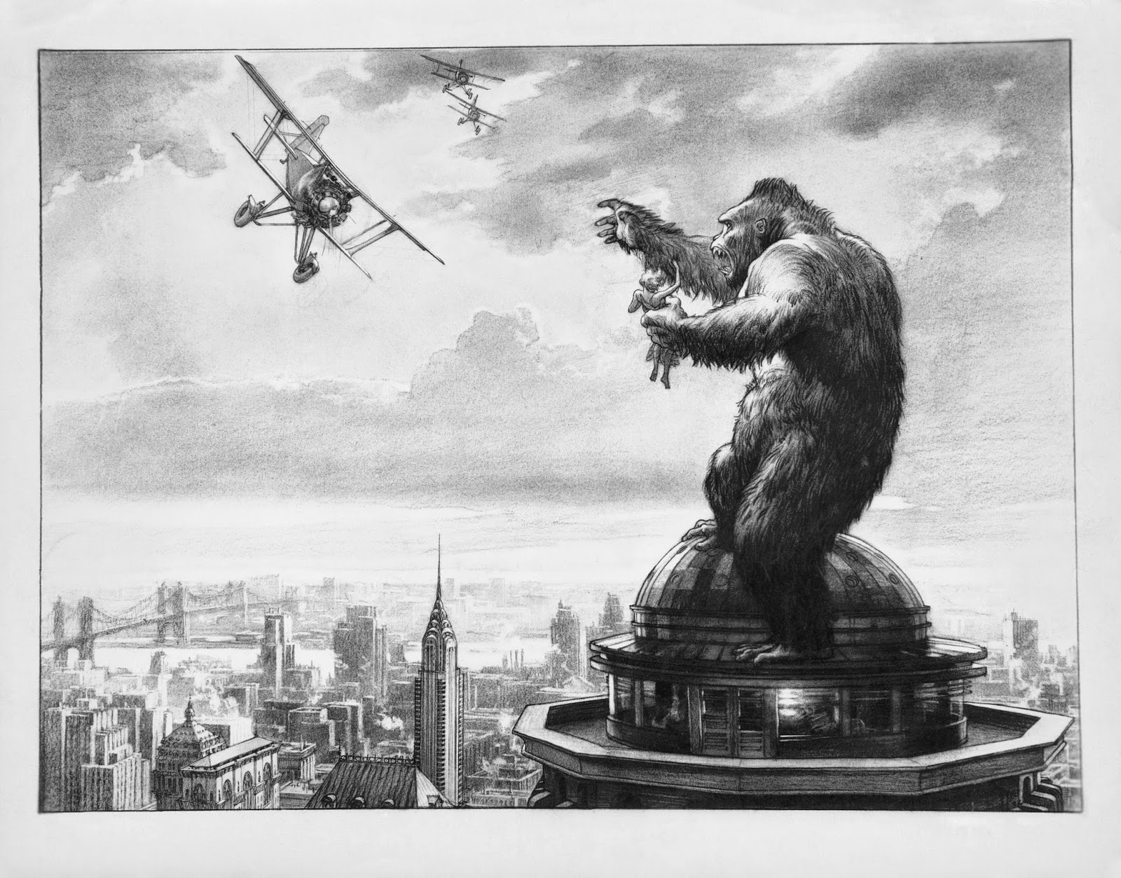 TuesdayArtGroup King Kong Concept Art