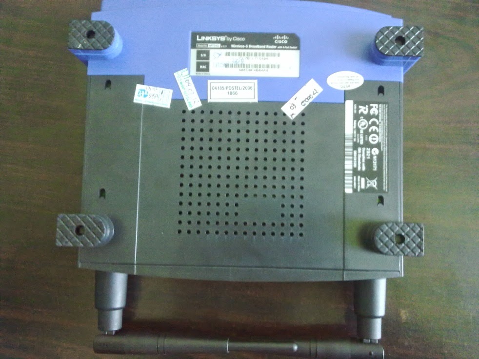 konfigurasi dasar Access Point (Linksys WRT54GL) COBA COBA