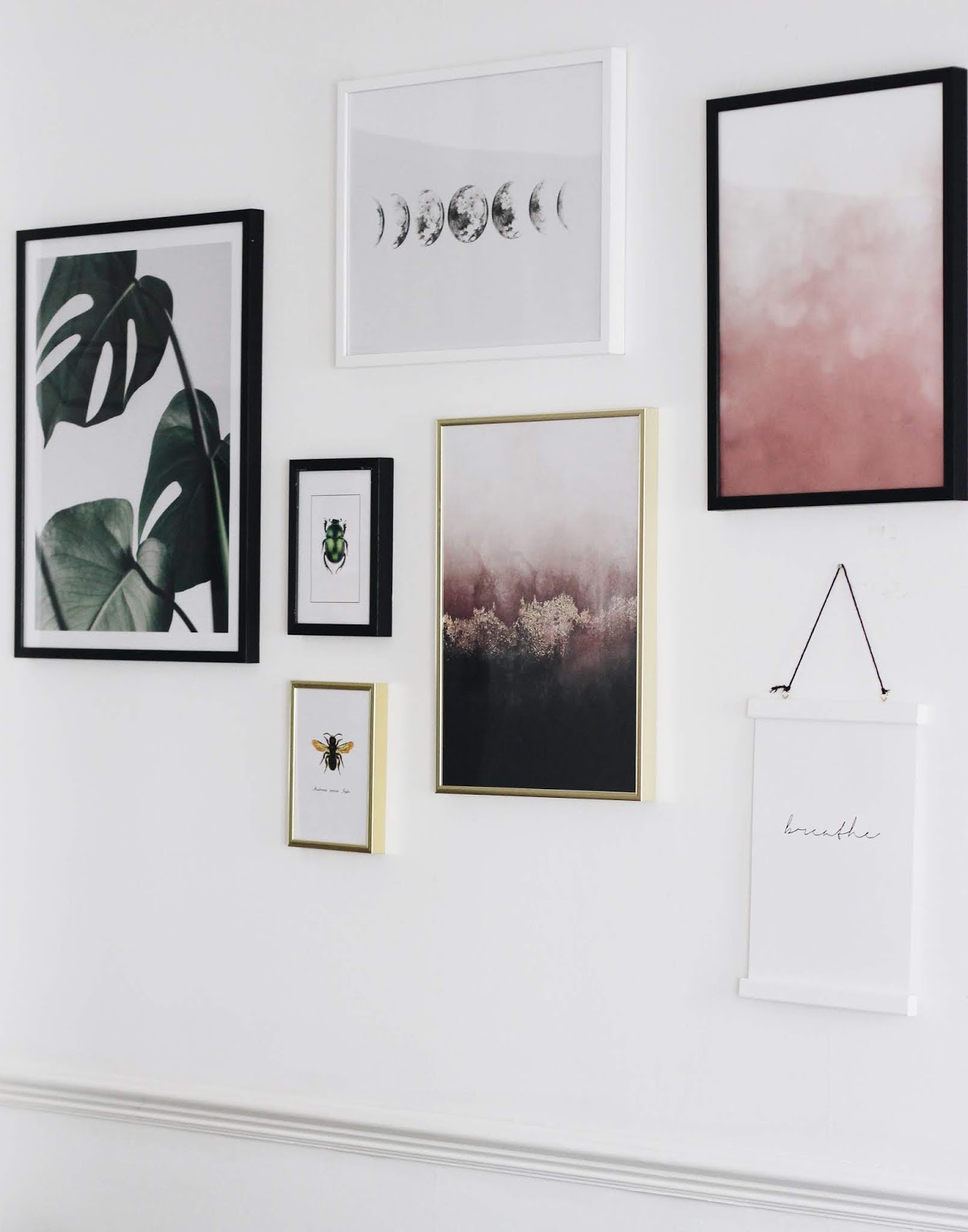 A Gallery Wall Tour | Pint Sized Beauty
