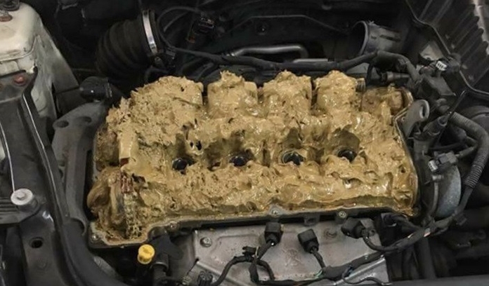 What happens when you replenish the washer fluid instead of the engine