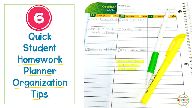 homework organization and planning skills interventions 2nd