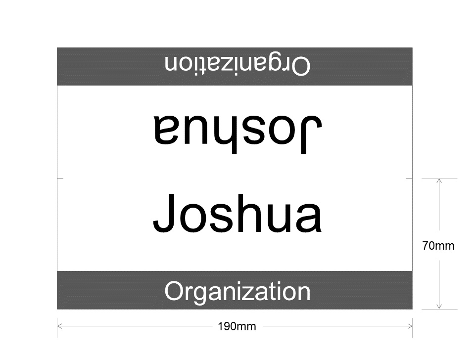 Acrylic Name Plate PowerPoint Templates - PowerPoint Free