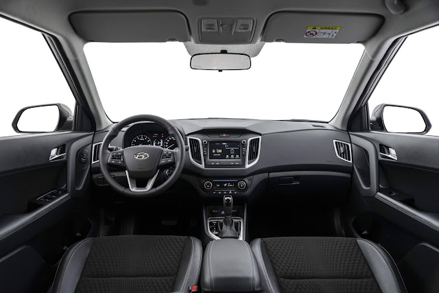 Hyundai Creta 2021 1.6 Automático - interior