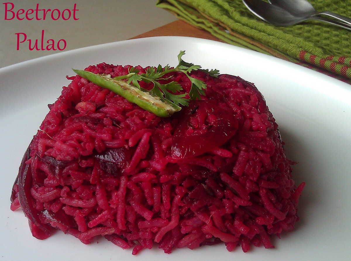 Palakkad Chamayal Beetroot Pulao