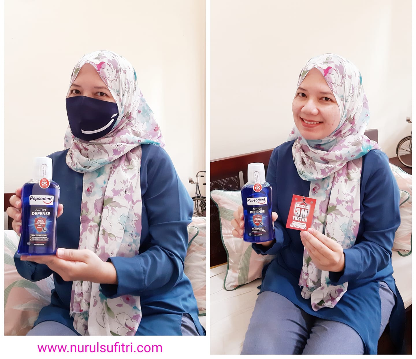 Pepsodent Active Defense Mouthwash Terbukti In Vitro Lawan Virus Corona Kurangi SARS-CoV-2 Nurul Sufitri Travel Health Lifestyle Blog Review