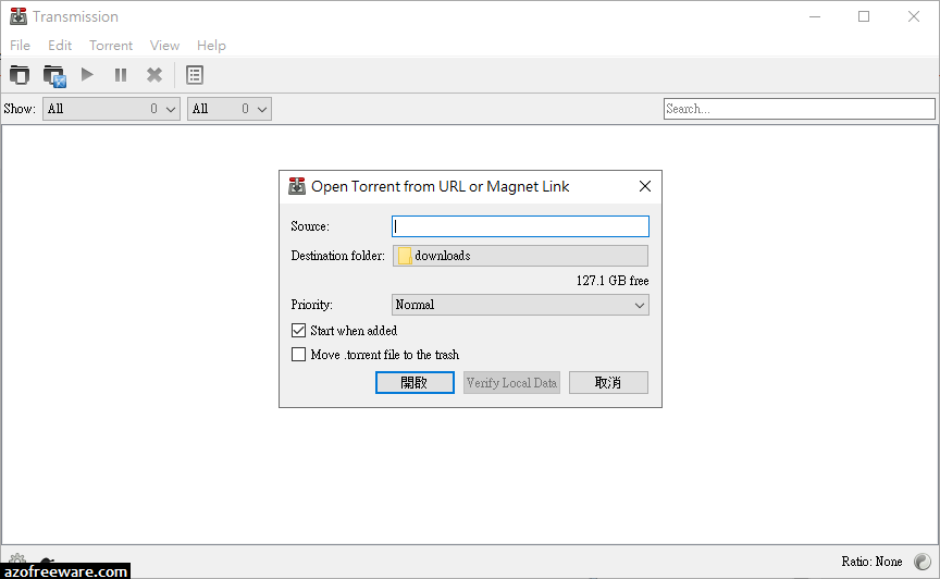 Transmission 4.0.6 免安裝版 來自Linux及Mac的知名BT下載自由軟體 阿榮福利味 免費軟體下載