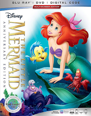 The Little Mermaid 30th Anniversary Signature Collection Blu Ray