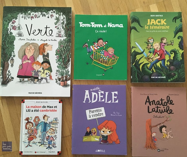 the piri-piri lexicon: 20+ graphic novels in French for young readers
