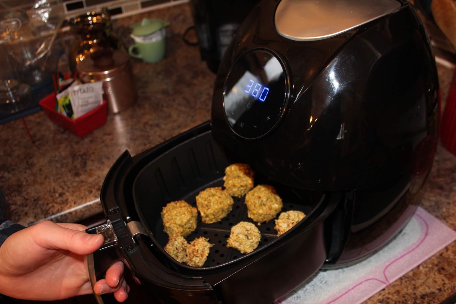 Thriftism How to Make Falafel Air Fried Recipe Crispy Fried