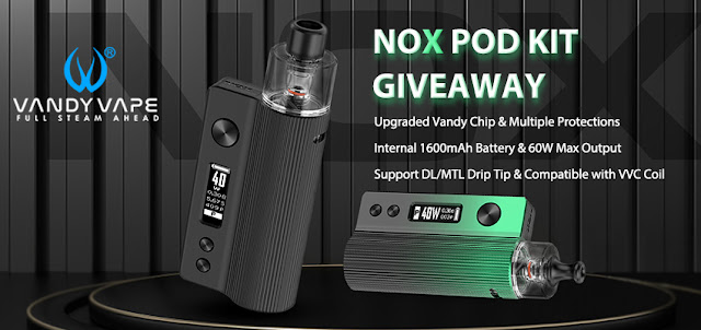 Win yourself a Vandy Vape Nox Pod Kit by entering our vape giveaway