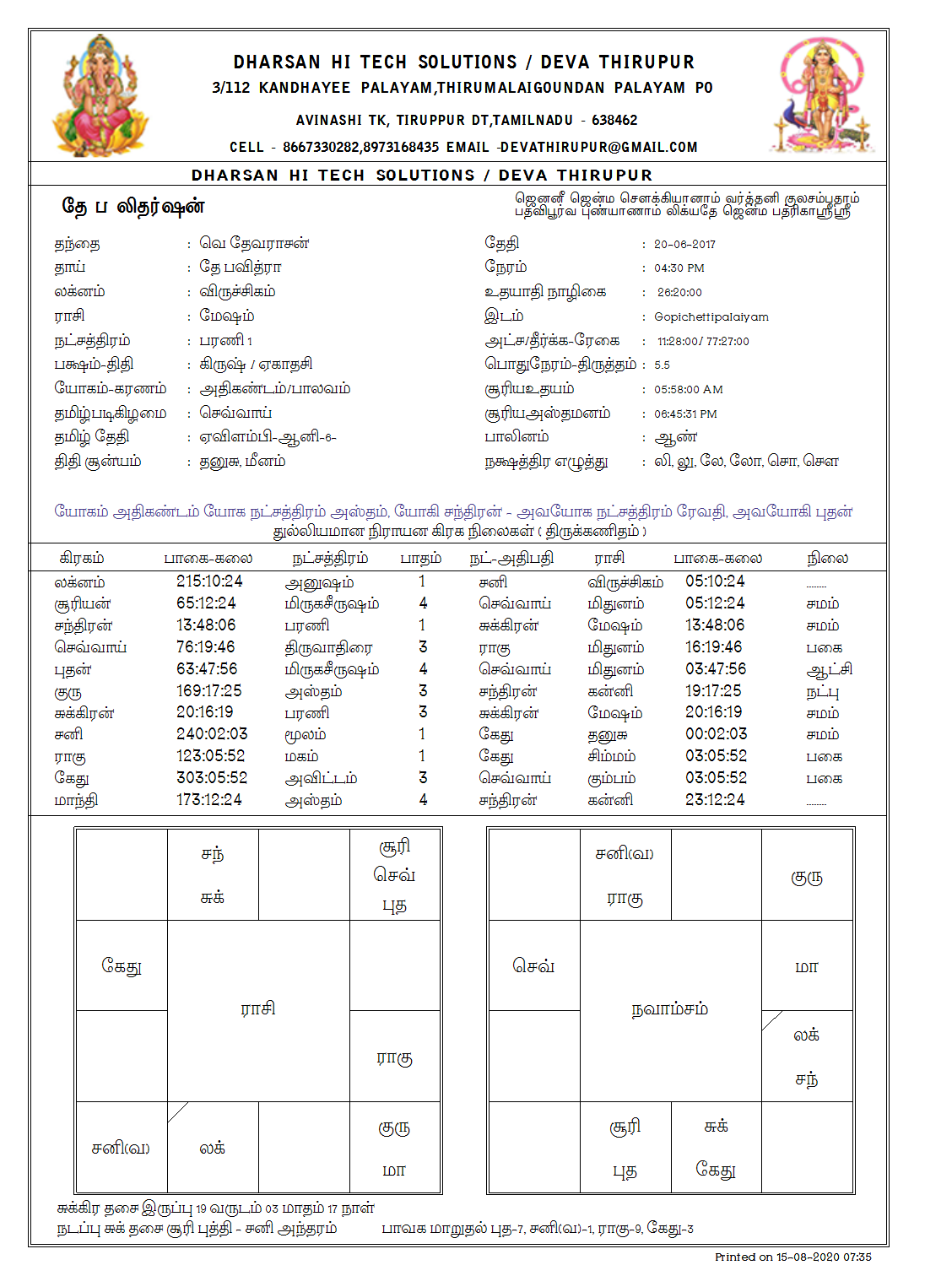 Tamil jathagam software free download debtamela