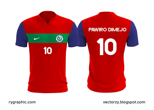 Mockup Jersey Cdr