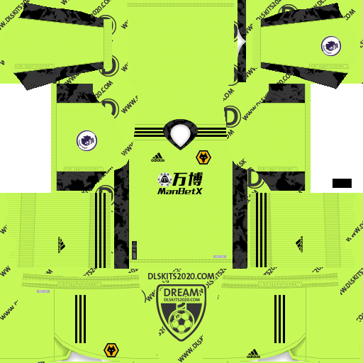 kit wolverhampton dream league soccer 2020