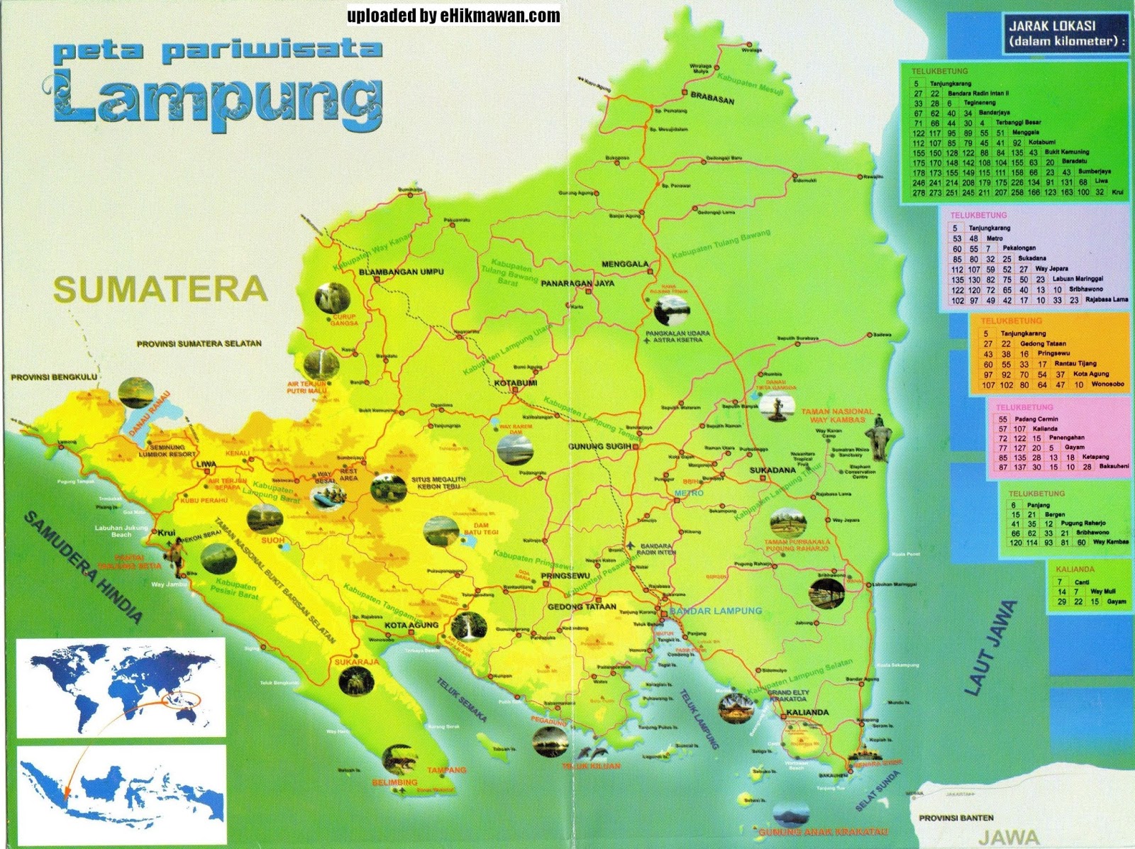 Peta Wisata Bahari Indonesia Peta Wisata Indonesia dan